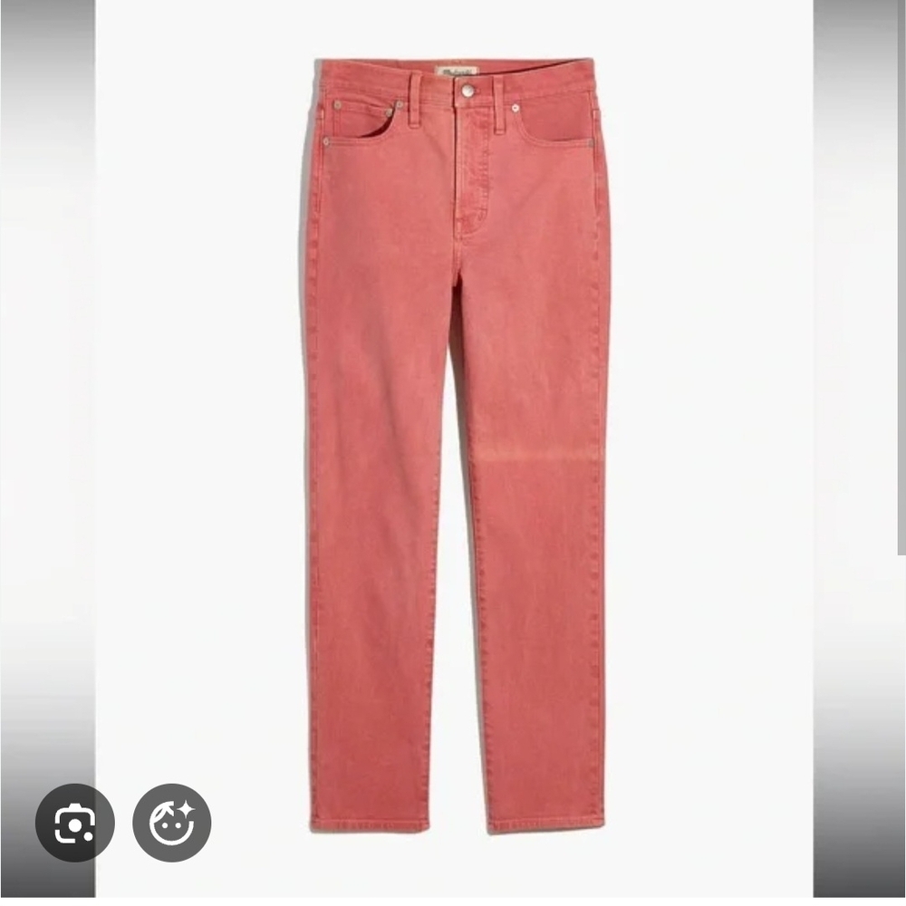 Madewell Women's Straight Leg Jeans in Rose